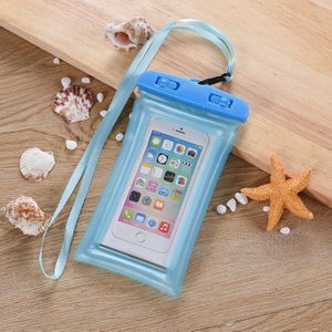 Universele 6.3 Inch Waterdichte Airbag Mobiele Telefoon Tas Zwemmen Telefoon Geval Xiaomi Iphone Samsung Gebruik In Zwemmen Duiken Surfen Strand