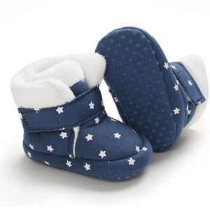 Baby Meisjes Eerste Walker Star Soft Sole Winter Bootie Schoenen Winter Warm Boot Schoenen 0-18M