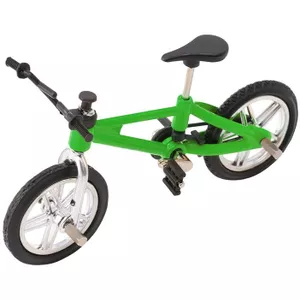 Vingermountainbike 1:10 – 20 Cm Miniatuur Met Beweegbare Delen, Rood, Voor Verzamelaars En Fietsliefhebbers