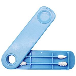 Herbruikbare Wattenstaafjes Oor Schoonmaken Siliconen Knoppen Tweekoppige Make Swabs Sticks Zachte Flexibele Makeup Tools