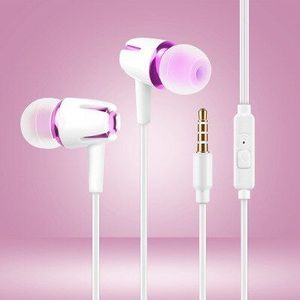 In Oor Telefoons Bedrade Oortelefoon E18 Verstelbare Volume Pauze/Play Voor Huawei Xiaomi Honor 3.5Mm Oordopjes Draad Headset voor Smartphone