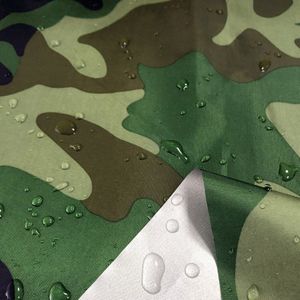 Size1 * 1.5 Meter Breedte 190T Poly Taft Camouflage Oxford Stof Gedrukt Zilver Waterdicht 1500Mm Stof Outdoor Tenten