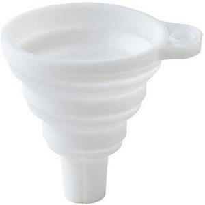Mini Opvouwbare Trechter Silicone Inklapbare Trechter Opvouwbare Draagbare Trechters Worden Opgehangen Huishoudelijke Vloeibare Doseren Keuken Gereedschap