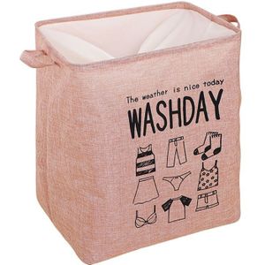 Vuile Kleren Wasmand Opvouwbare Wasmand Opslag Bin Emmer Voor Thuis H55A