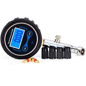 Lcd Digitale Bandenspanningsmeter 0-200PSI Auto Bandenspanning Voor Motorfiets Auto Vrachtwagen Fiets Motor Voertuig Tester L69A