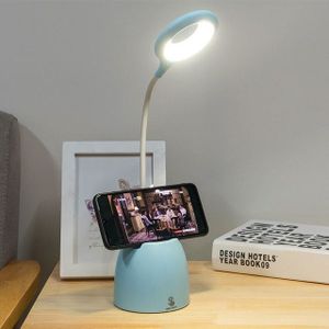 Tafellamp Leds Usb Touch Night Light Traploos Dimmen Bureaulamp Oogbescherming Leren Multifunctionele Beugel Pen Houder