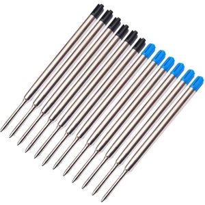 6 stuks 0.7mm Balpen Medium Punt Balpen Vullingen Vervanging Vullingen voor Parker Pennen School Kantoorbenodigdheden Supplies