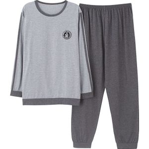 Xizou Katoenen Pyjama Sets Voor Mannen Nachtkleding Mannelijke Ondergoed Loungewear Pyjama Homewear Thuis Kleren