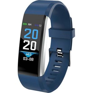 LUIK Waterdichte Fitness Digitale Horloge Mannen Bloeddrukmeter Stappenteller OLED Kleur Touch Screen Systeem Smart Sport Armband