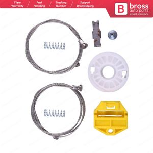 Bross Auto-onderdelen BWR1003 Elektrische Ruitbediening Regulator Reparatie Kit Rechts Achter Deur Voor Opel Astra H 2004-