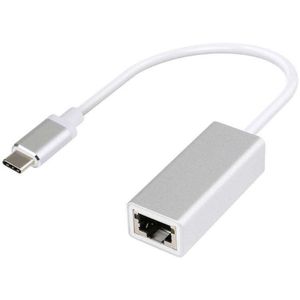 Usb-C Hub Netwerk Adapter Type-C 3.0 Naar Ethernet Rj45 Lan Gigabit Adapter Ondersteunt Nintendo Schakelaar Voor 10/100/1000 Mbps