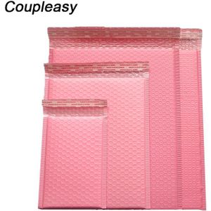 50 Stks/partij Poly Bubble Envelop Roze Mail Verpakking Tassen Zelf Seal Padded Koerier Zakken Waterdichte Tassen Mailers