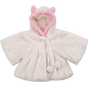 Leuke Baby Peuter Meisje Kleding Warm Fleece Winter 3D Oor Jas Snowsuits Jas Mantel Kinderen Baby Meisjes Kleding