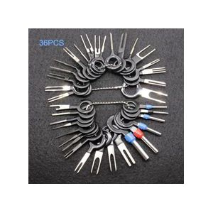 Automobiles Terminal Reparatie Handgereedschap Auto Terminal Verwijdering Elektrische Bedrading Crimp Connector Pin Extractor Kit