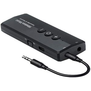 3 In 1 Bluetooth Adapter Audio Draadloze Zender Ontvanger Met 3.5 Mm Kabel Voor Hoofdtelefoon Stereo Speaker Radio Auto