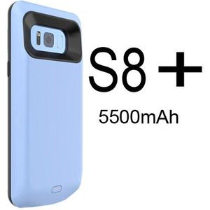 5500/5000 mah S8 Batterij Case voor Samsung Galaxy S8 Batterij Lader Case Power Bank voor Samsung Galaxy S8 plus Externe Lader
