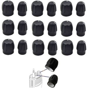 Lot 10 Paar Volume En Kanaal Selector Knop Voor Motorola GP328 GP338 GP3688 CP040 EP350 EP450 PRO5150 HT750 Radio Walkie talkie