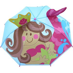 Baby Cover Parasol Voor Zon Regen Bescherming Uv-stralen 3D Cartoon Outdoor Paraplu Windbestendig Opvouwbare Paraplu Regen Winddicht @ 45