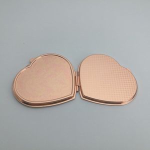 10Pcs Mini Spiegel Vierkante Vorm Meisje Draagbare Dubbelzijdige Spiegel Opvouwbare Pocket Tas Make-Up Compacte Spiegel Favor