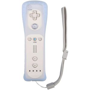 Draadloze Afstandsbediening Voor Nintendo Wii Gun Ingebouwde Motion Plus Gamepad Met Siliconen Case Motion Sensor