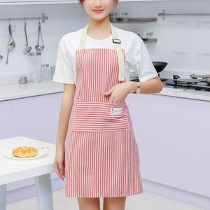 Lady Vrouwen Mannen Verstelbare Katoen Linnen Hoogwaardige Keuken Schort Voor Koken Bakken Restaurant Overgooier