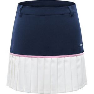 Zomer Vrouwen Geplooide Korte Rok Tennis Badminton Mini Rok Dames Ademend Afslanken Mid-Taille Rimpel Jurk Xl D1007