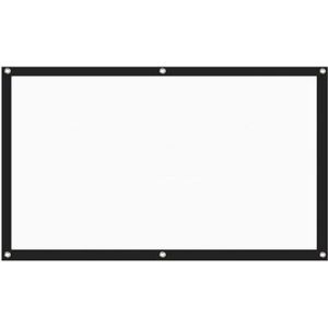 100 Inch 3D Hd Projector Sn 16:9 Anti-Kreuk Projectie Films Sn Canvas Voor Home Theater Outdoor