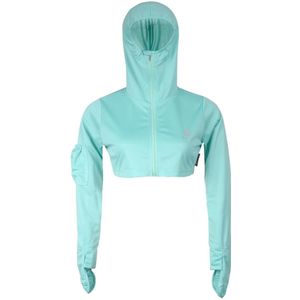 Outdoor vrouwen vissen zonnebrandcrème ademend lady camping ultradunne sneldrogend UV kleding half shirt klimmen wandelen shirt