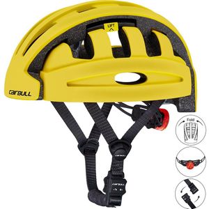 Buitensporten Opvouwbare Fietshelm Mannen Vrouwen Fiets Helm met Achterlicht Ultralight Weg Mountainbike Rijden Helmen
