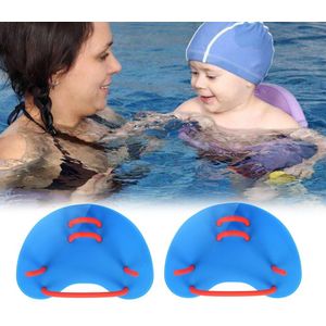 Swim Zwemvliezen Adult Swim Zwemvliezen Peddelen Palm Zwemmen Training Apparatuur Voor Kinderen Duiken (Blauw)