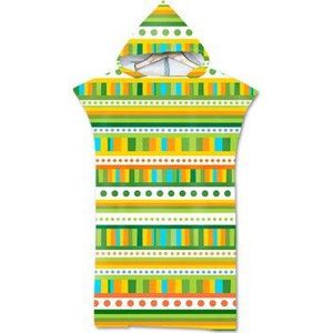 Geometrische Microfiber Wetsuit Veranderende Gewaad Handdoek Poncho Sneldrogend Hooded Handdoeken Voor Zwemmen Beach Surf Zwembad Beachwear Mantel