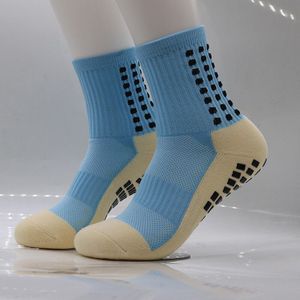 Stijl Ts Voetbal Sokken Ronde Siliconen Zuignap Grip Anti-Slip Voetbal Sokken Sport Mannen Mannen Vrouwen Baseball rugby Sokken