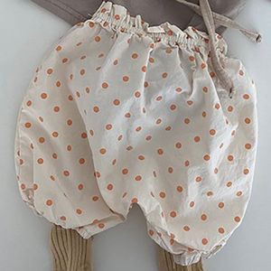 Hayana 2022 Baby Broek Lente Broek Met Brede Been Katoen Stippen En Grids Meisjes Kleding