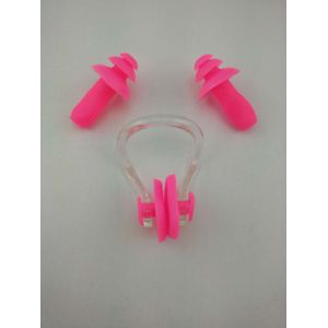 Zachte Comfortabele Oren Neus Clip Boxed Siliconen Volwassen Kinderen Universele Zwemmen Stranden Waterdichte Apparatuur Accessoires
