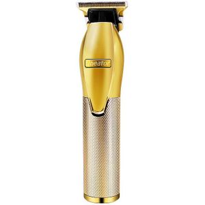 Gouden Usb Oplaadbare Tondeuse Elektrische Tondeuse Cordless Scheerapparaat Trimmer 0Mm Mannen Kapper Haar Snijmachine Voor Mannen