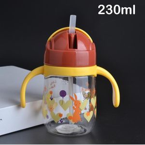 230/450 ml Voeden Flessen Cups voor Baby &#39;S Kids Water Melk Fles Zachte Mond Eendenbek Sippy Babyvoeding Fles zuigeling Training