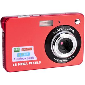 2.7 Inch TFT Lcd-scherm 18MP 720P 8x Zoom HD Digitale Camera Anti-Shake Camcorder Video CMOS Micro camera Kinderen