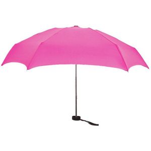 Mini Vijf Opvouwbare Reizen Paraplu Met Eva Case 6 Ribs Pongezijdestof Uv-bescherming Compacte Draagbare Outdoor Reizen Zon paraplu