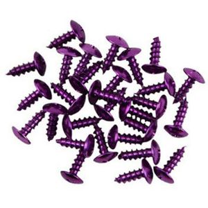 30Pcs Universal Scooter Moeren Bouten Kleurrijke Decal Stijl Moto Rbike Schroeven Vaste Onderdelen Frame Moto Rcycle Tip Schroef Moto accessoires