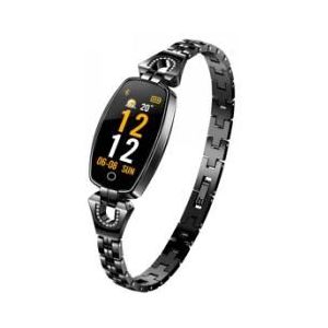 H8 Vrouwen Mode Smart Armband Horloge Met Bloeddruk Hartslag Sleep Monitor Stappenteller Smartwatch APP sluit Android IOS