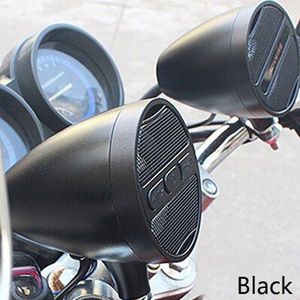 Waterdicht Moto MP3 Speler Alarmsysteem Versterker 12V Muziekspeler Fm Radio Plating/Frosted Bluetooth Stereo Motorfiets Luidspreker