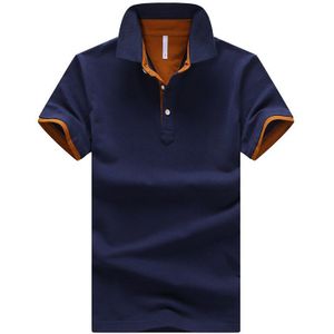 557 Polo Shirts Korte Mouw Heren Zomer Business Casual Effen Mannelijke Polo Shirt Katoen Streetwear Mannen Ademende Zachte tops