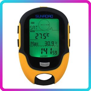 FR500 Multifunctionele Lcd Digitale Hoogtemeter Barometer Waterdicht Kompas Draagbare Outdoor Camping Wandelen Klimmen Hoogtemeter Gereedschap