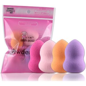 Maange 4 Stks/set Professionele Make-Up Spons Multi Shape Sponzen Blush Foundation Puff Make Raden Lof