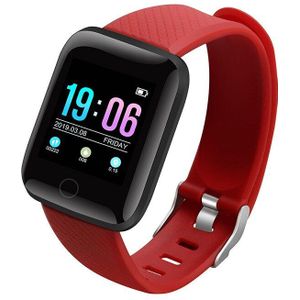ID116 Smart Horloge Mannen Bluetooth Hartslag Bloeddrukmeter Fitness Tracker Calorie Berekening Polsband Voor Android Ios