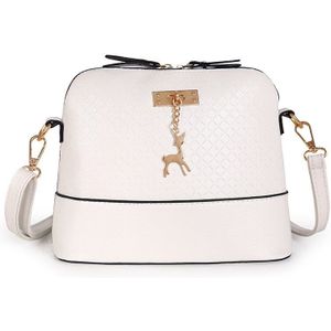 Vrouwen Messenger Bags Mini Pu Lederen Tas Met Herten Speelgoed Shell Vorm Zak Vrouwen Schoudertassen Dames Rits handtas