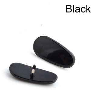 50Pairs Zachte Pvc Lenzenvloeistof Neus Pads Ovale Glazen Houdt Neus Pad Insert Eyewear Neus Pad
