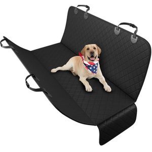 Hond Back Seat Cover Protector Waterdicht Krasvast Antislip Hangmat Voor Honden Achterbank Bescherming Tegen Vuil En Huisdier Bont Dura