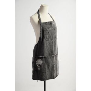 All-Katoen Denim Schort Mode Volwassen Drogen Overalls Oversleeves