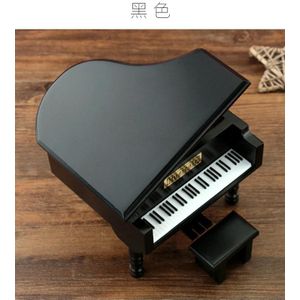 Decor Muziek Dozen Mini Constellation Hand Gebogen Houten Gesimuleerde Piano Golden Beweging Muziekdoos Creatieve